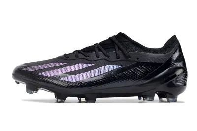 Adidas X Crazyfast.1 FG - Black/Purple Flash/Graphite Shadow