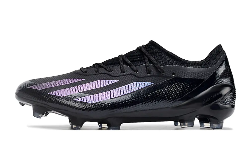 Adidas X Crazyfast.1 FG - Black/Purple Flash/Graphite Shadow