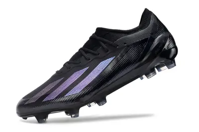 Adidas X Crazyfast.1 FG - Black/Purple Flash/Graphite Shadow