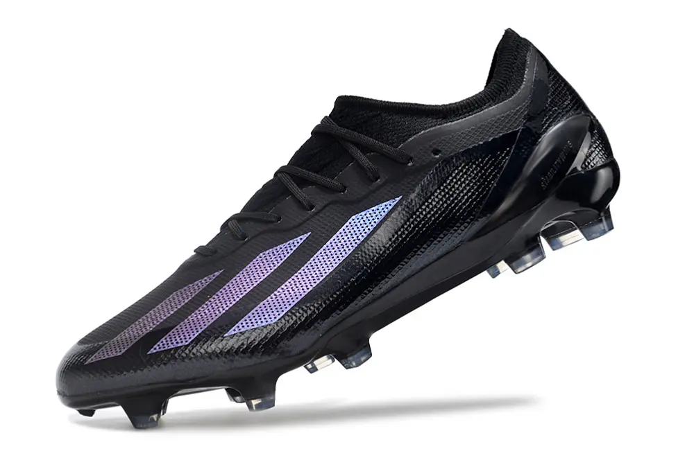 Adidas X Crazyfast.1 FG - Black/Purple Flash/Graphite Shadow