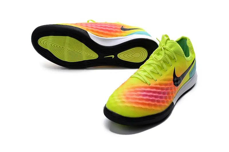 Nike MagistaX Finale 2 IC - Yellow/Neon Green/Flaming Orange