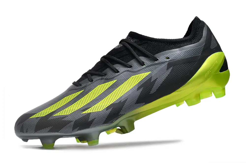 Adidas X Crazyfast.1 FG - Black/Electric Yellow/Neon Green