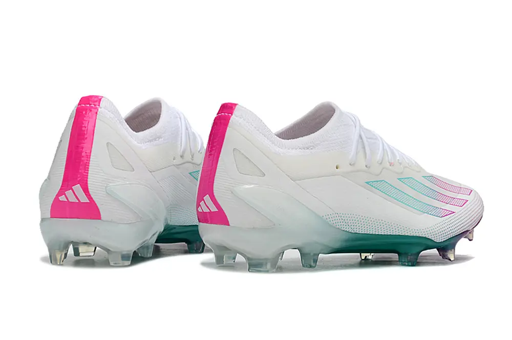 Adidas X Crazyfast.1 FG - White/Aqua Mist/Purple Haze