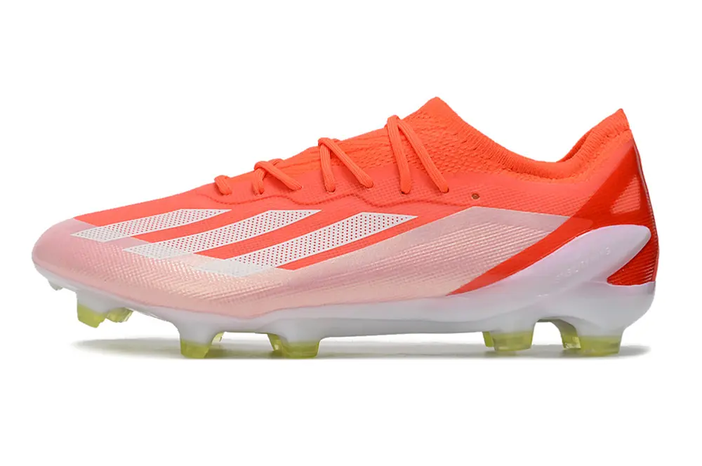 Adidas X Crazyfast.1 FG - Pink/Coral Pink/Neon Yellow