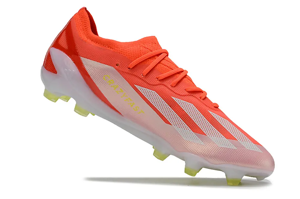 Adidas X Crazyfast.1 FG - Pink/Coral Pink/Neon Yellow