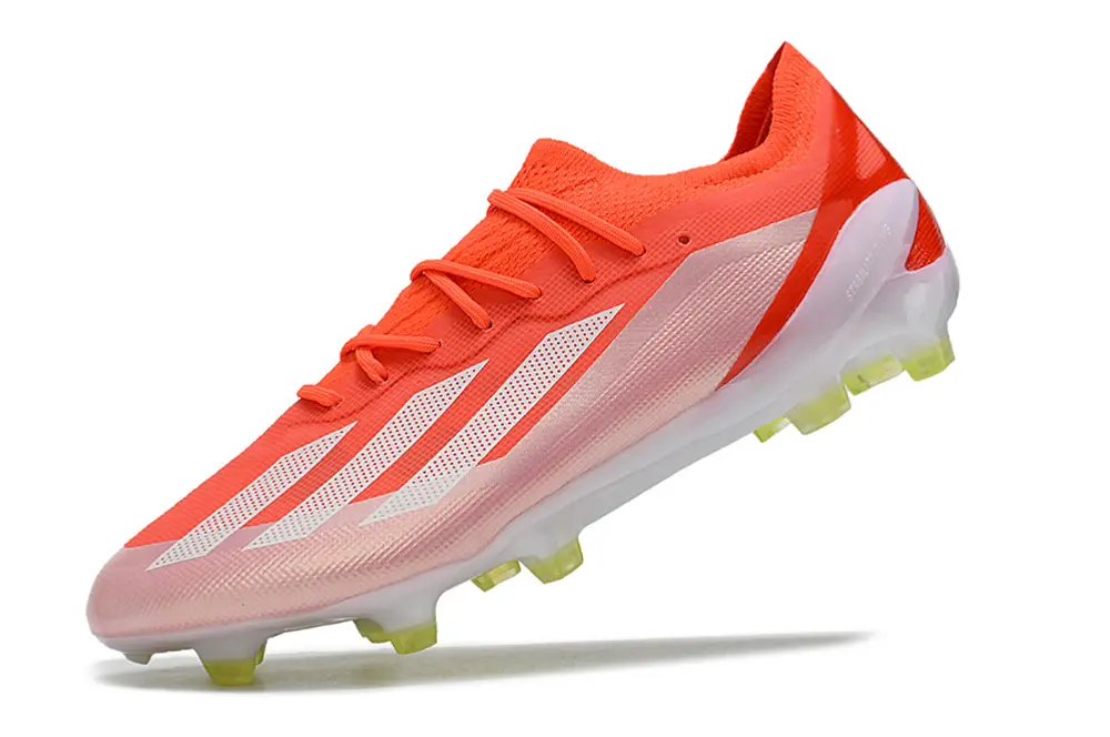 Adidas X Crazyfast.1 FG - Pink/Coral Pink/Neon Yellow