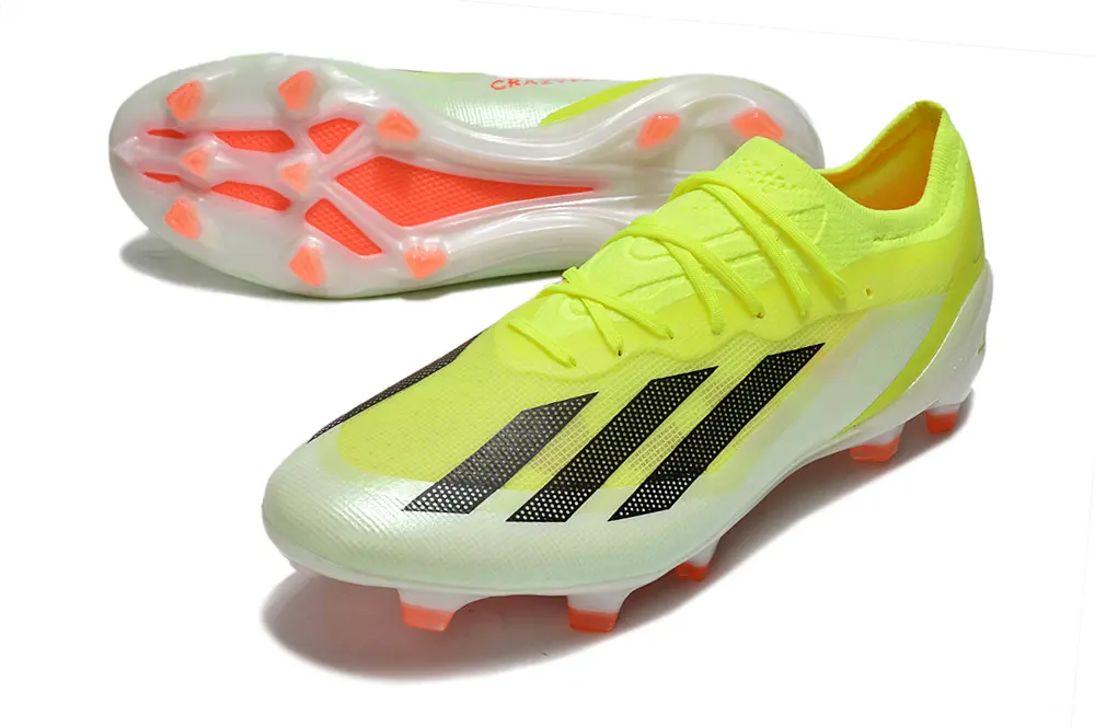 Adidas X Crazyfast.1 FG - Yellow/Neon Yellow/Orange Burst
