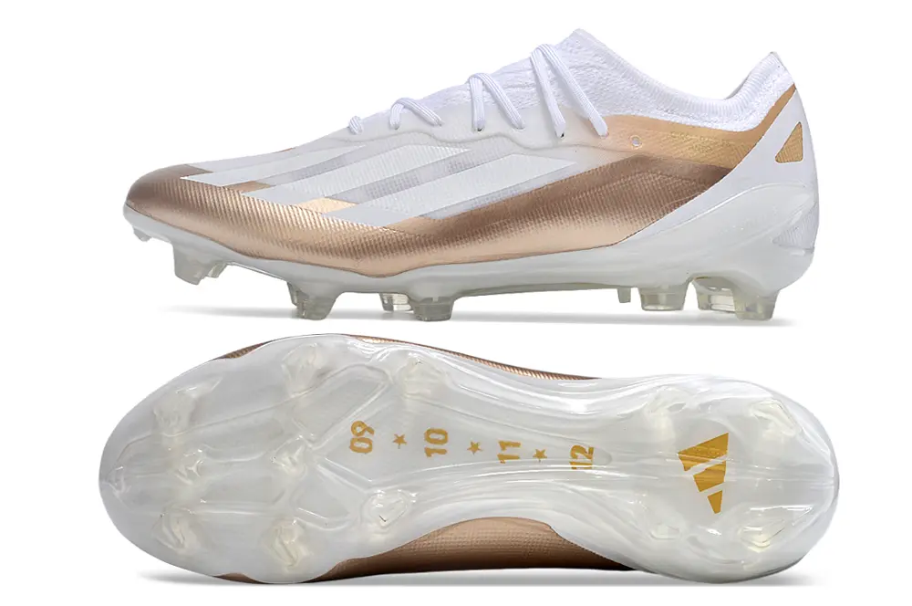 Messi x Adidas X Crazyfast.1 FG - Rose/Metallic Rose/White