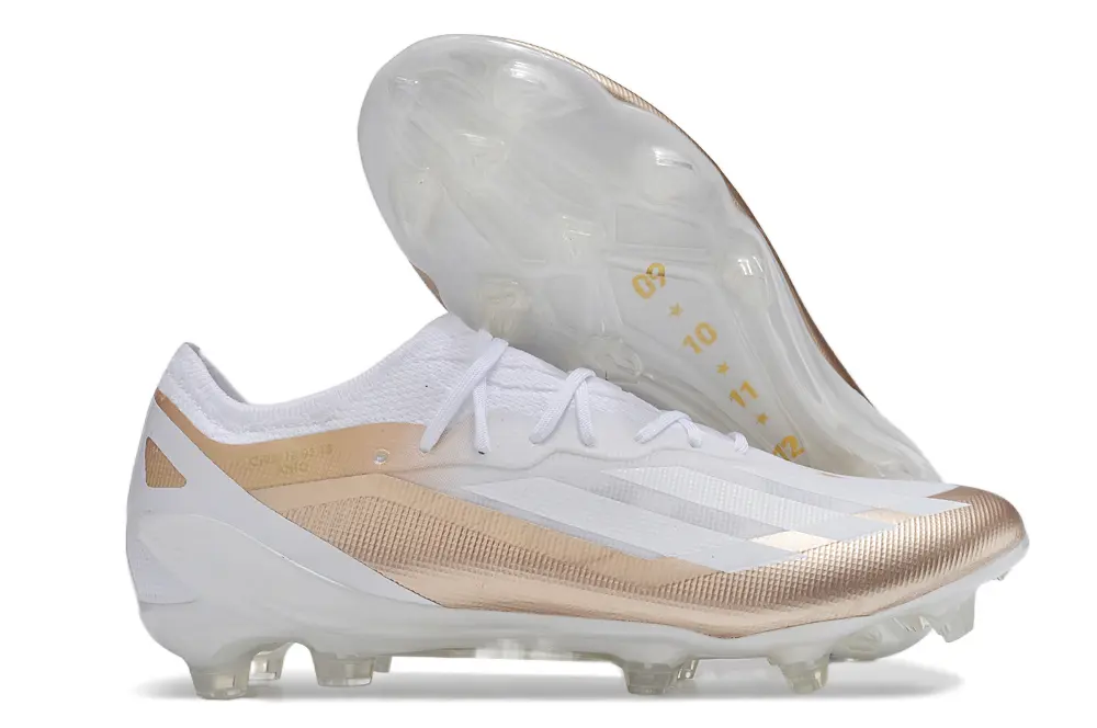 Messi x Adidas X Crazyfast.1 FG - Rose/Metallic Rose/White