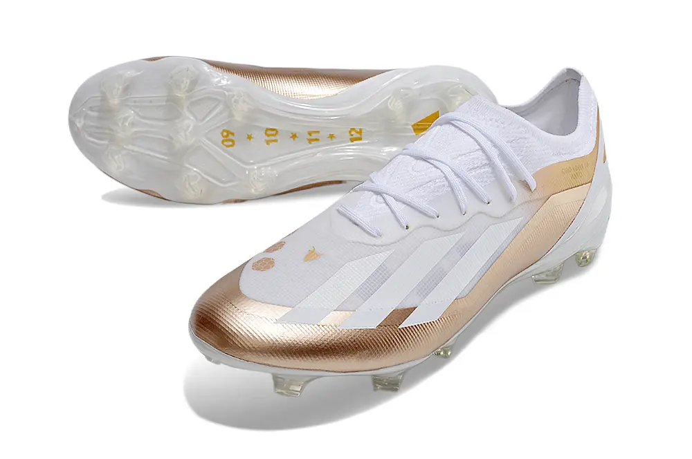 Messi x Adidas X Crazyfast.1 FG - Rose/Metallic Rose/White