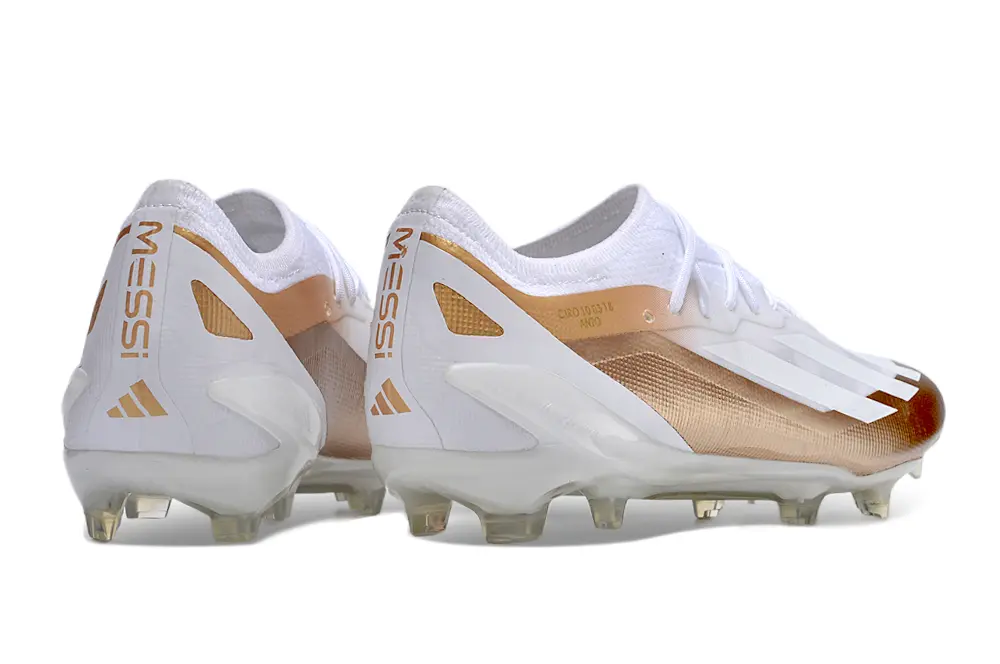 Messi x Adidas X Crazyfast.1 FG - Rose/Metallic Rose/White