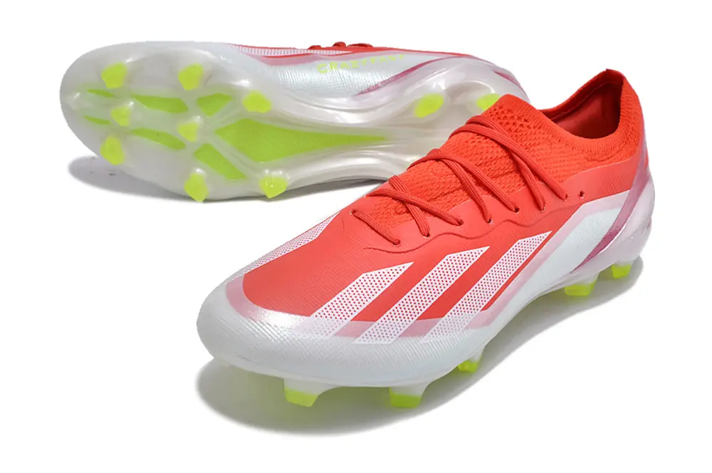Adidas X Crazyfast.1 FG - Red/Electric Orange/Frosted White