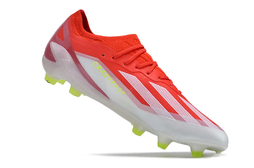 Adidas X Crazyfast.1 FG - Red/Electric Orange/Frosted White