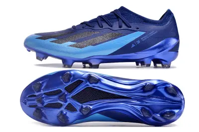 Bugatti x Adidas X Crazyfast.1 FG - Blue/Sky Blue/Navy Blue