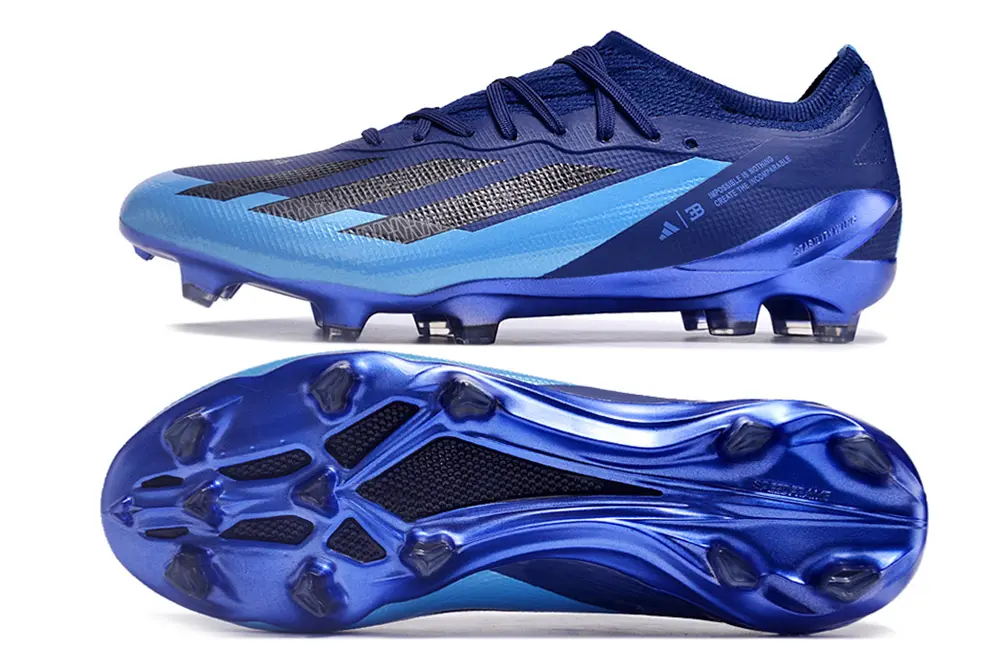 Bugatti x Adidas X Crazyfast.1 FG - Blue/Sky Blue/Navy Blue
