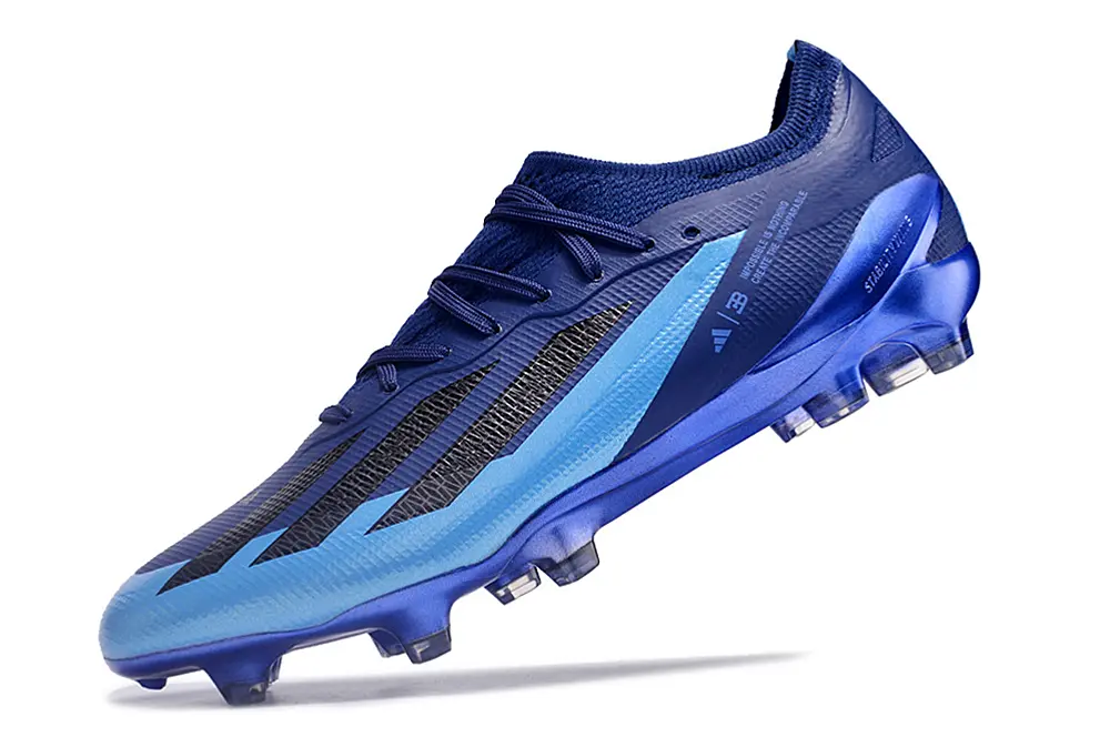 Bugatti x Adidas X Crazyfast.1 FG - Blue/Sky Blue/Navy Blue