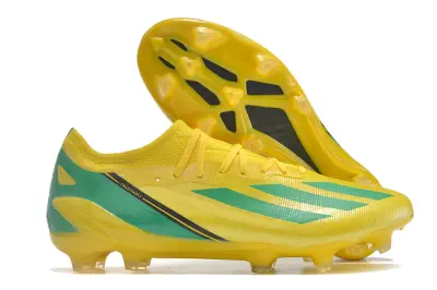 Adidas X Crazyfast.1 FG - Yellow/Vibrant Yellow/Teal Green