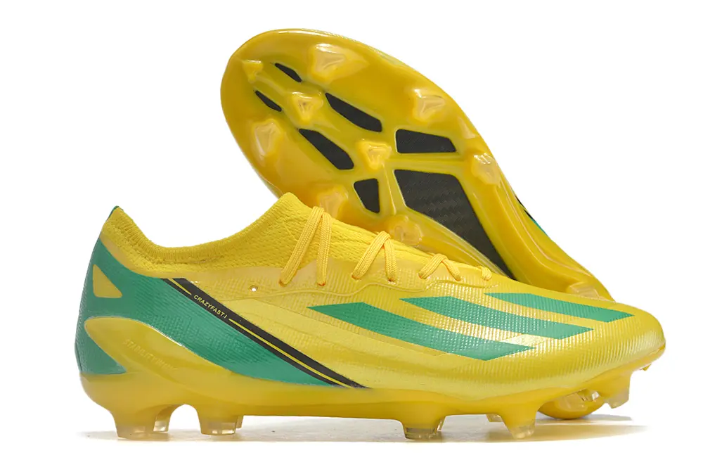 Adidas X Crazyfast.1 FG - Yellow/Vibrant Yellow/Teal Green