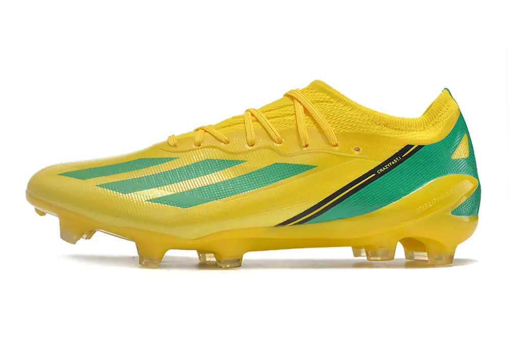 Adidas X Crazyfast.1 FG - Yellow/Vibrant Yellow/Teal Green