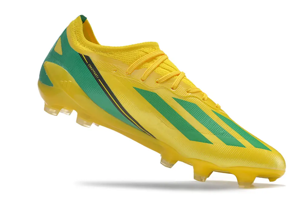 Adidas X Crazyfast.1 FG - Yellow/Vibrant Yellow/Teal Green