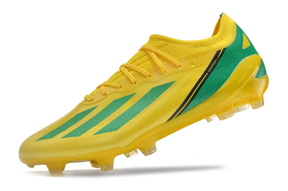 Adidas X Crazyfast.1 FG - Yellow/Vibrant Yellow/Teal Green