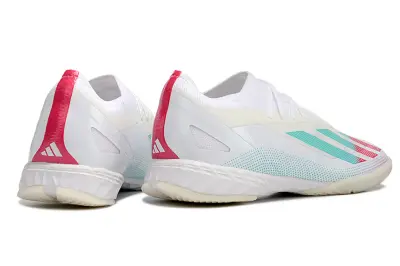 Adidas X Crazyfast.1 IC - White/Aqua Splash/Crimson Burst
