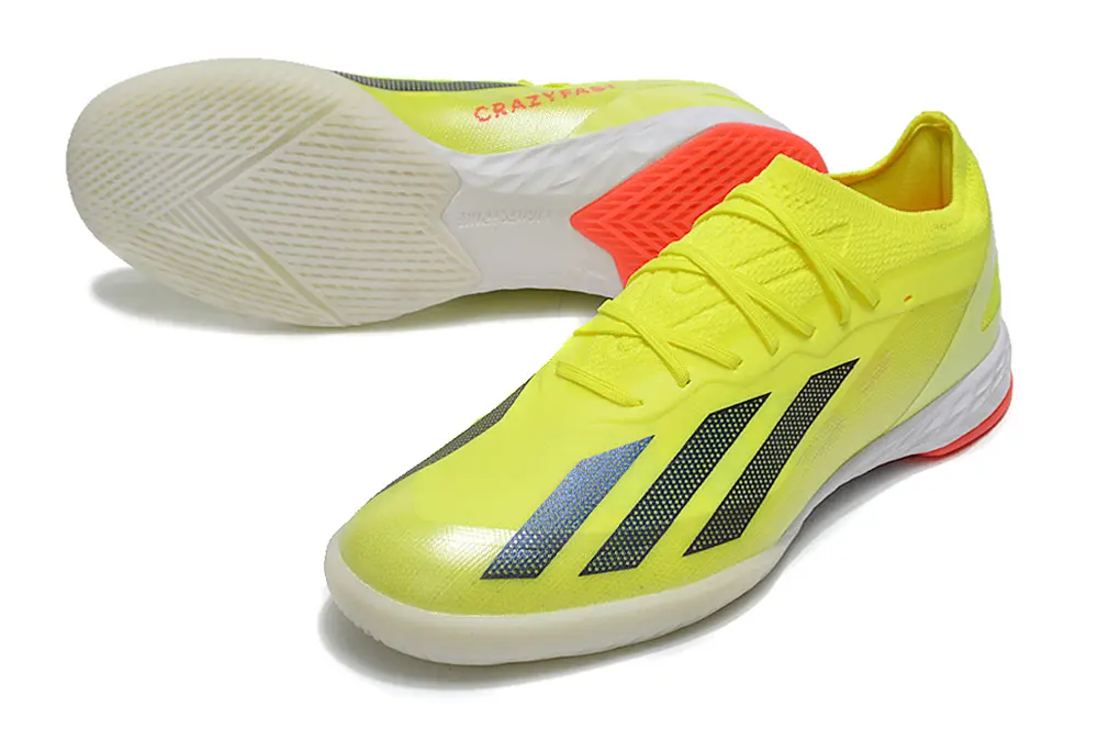 Adidas X Crazyfast.1 IC - Yellow/Electric Yellow/Neon Orange