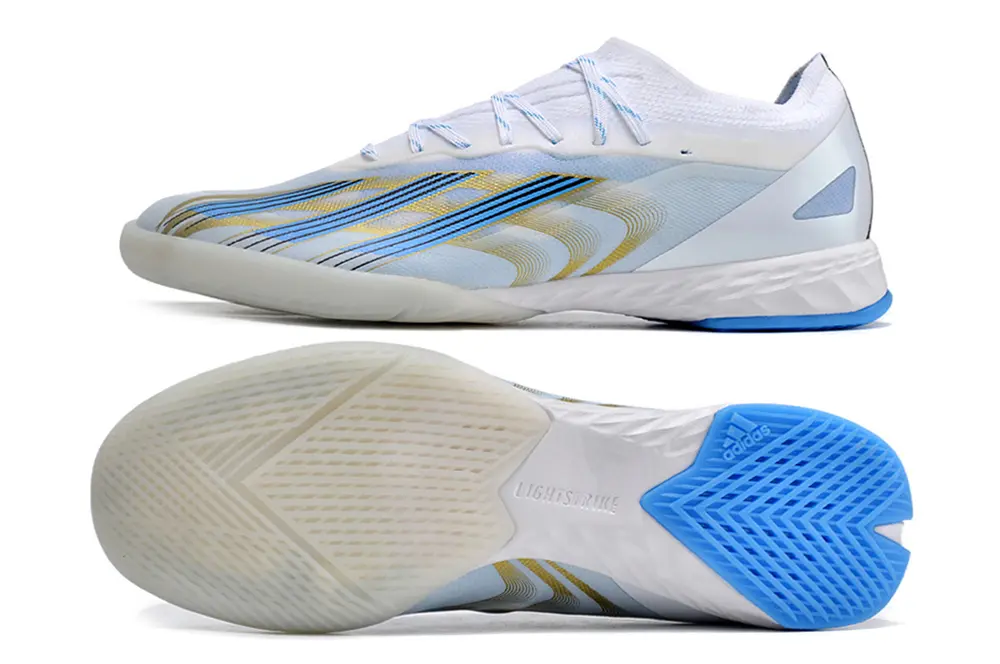 Adidas X Crazyfast.1 IC - Blue/Sky Blue/Golden Yellow