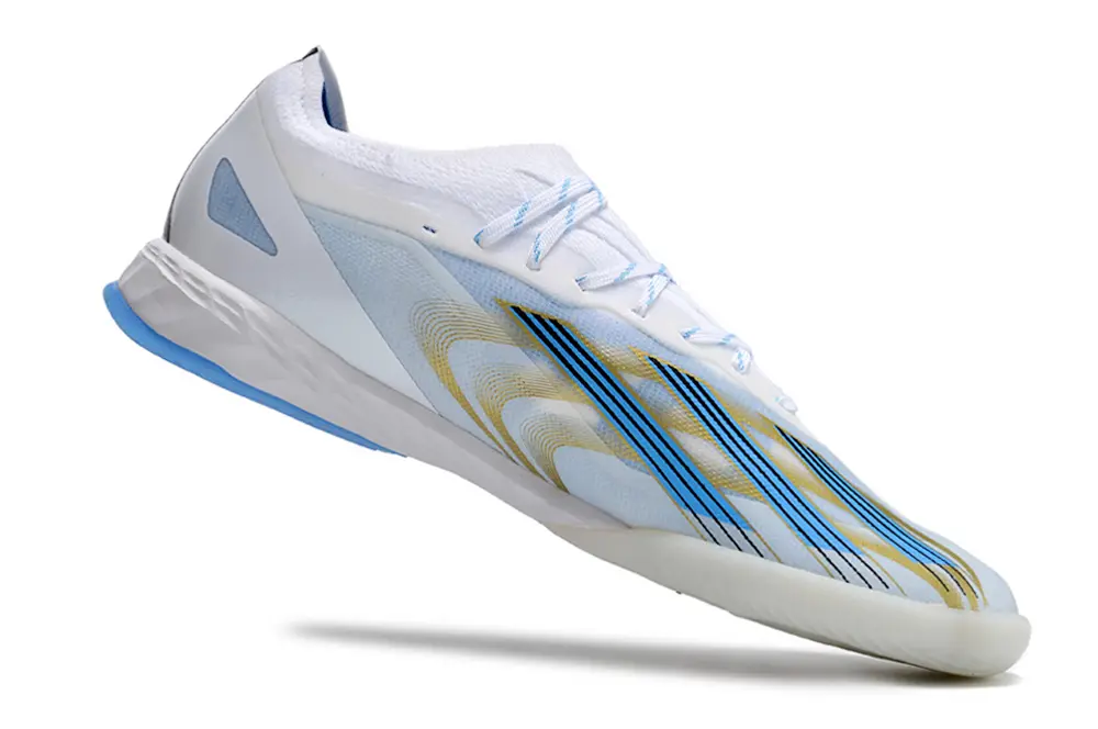 Adidas X Crazyfast.1 IC - Blue/Sky Blue/Golden Yellow