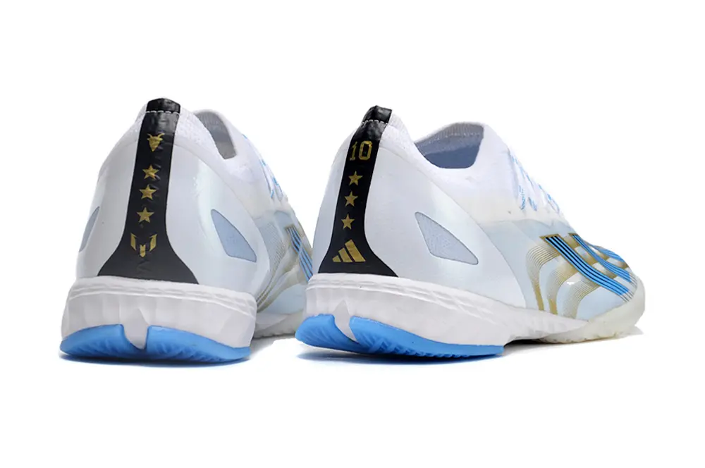 Adidas X Crazyfast.1 IC - Blue/Sky Blue/Golden Yellow