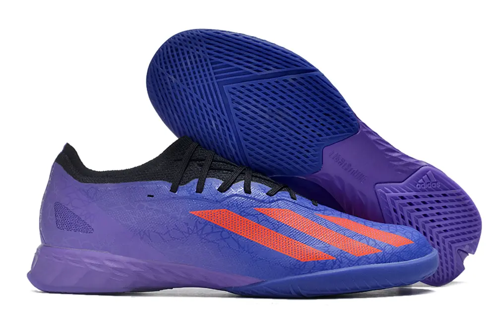 Adidas X Crazyfast.1 IC - Purple/Electric Orange/Deep Purple