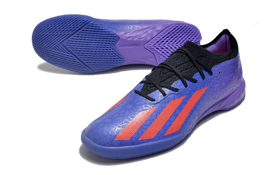 Adidas X Crazyfast.1 IC - Purple/Electric Orange/Deep Purple