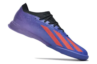 Adidas X Crazyfast.1 IC - Purple/Electric Orange/Deep Purple
