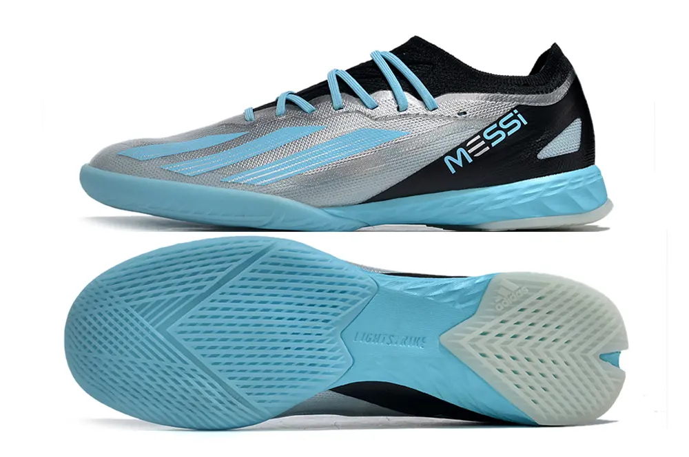 Adidas X Crazyfast.1 IC - Blue/Sky Blue/Graphite Black