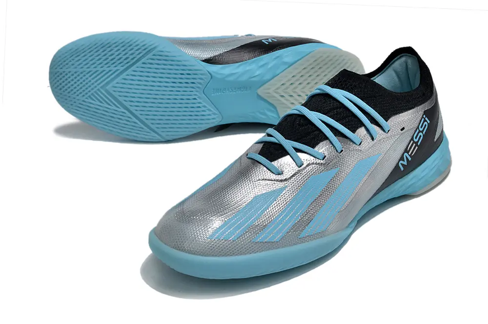 Adidas X Crazyfast.1 IC - Blue/Sky Blue/Graphite Black