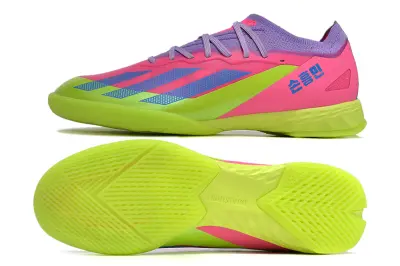 Son x Adidas X Crazyfast.1 IC - Pink/Neon Green/Light Purple