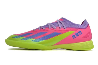 Son x Adidas X Crazyfast.1 IC - Pink/Neon Green/Light Purple