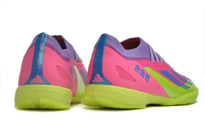 Son x Adidas X Crazyfast.1 IC - Pink/Neon Green/Light Purple