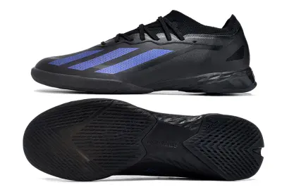Adidas X Crazyfast.1 IC - Black/Electric Purple/Shadow Black