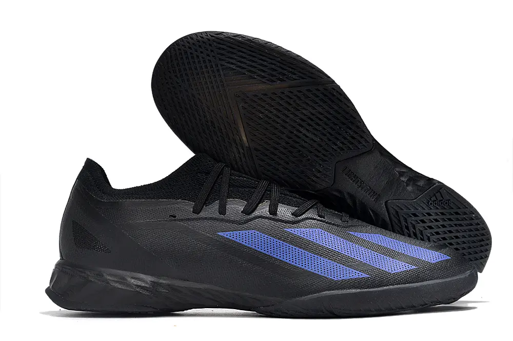 Adidas X Crazyfast.1 IC - Black/Electric Purple/Shadow Black