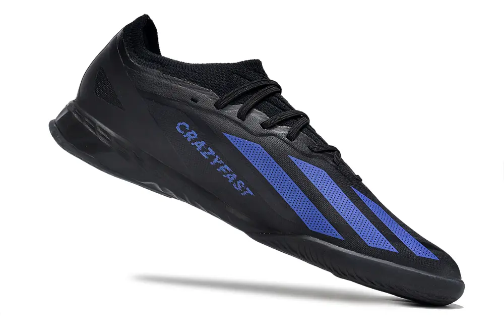 Adidas X Crazyfast.1 IC - Black/Electric Purple/Shadow Black
