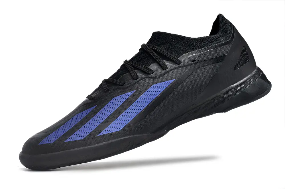 Adidas X Crazyfast.1 IC - Black/Electric Purple/Shadow Black