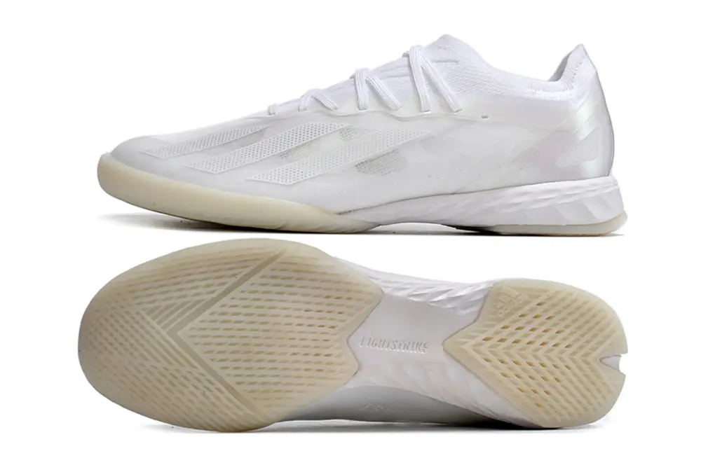 Adidas X Crazyfast.1 IC - White/Crystal White/Soft Cream