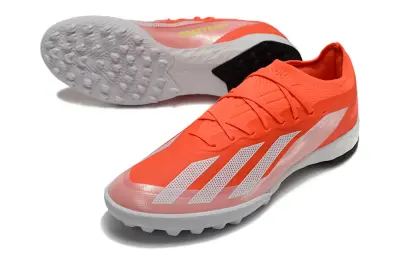Adidas X Crazyfast.1 TF Astro Turf Soccer Shoes - Orange/Coral Blast/White Fusion