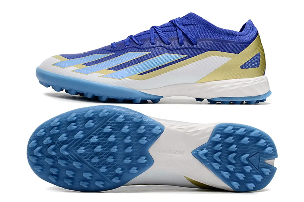 Son x Adidas X Crazyfast.1 TF - Blue/Golden Yellow/Sky Blue