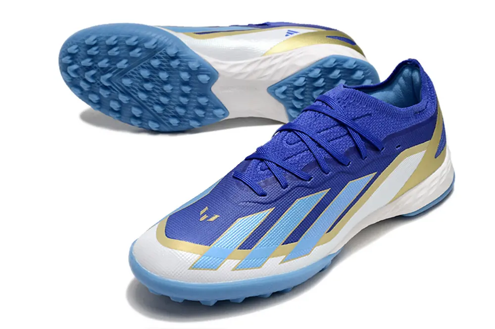 Son x Adidas X Crazyfast.1 TF - Blue/Golden Yellow/Sky Blue