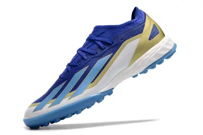Son x Adidas X Crazyfast.1 TF - Blue/Golden Yellow/Sky Blue