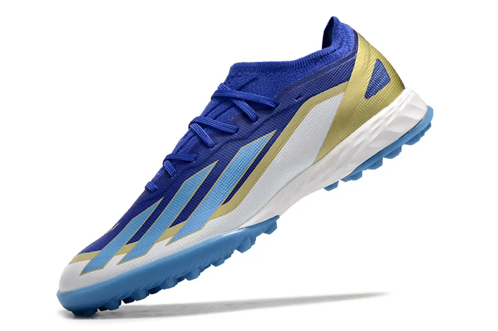 Son x Adidas X Crazyfast.1 TF - Blue/Golden Yellow/Sky Blue