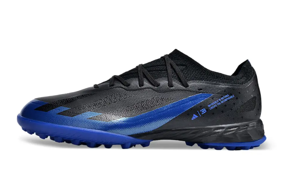 Adidas X Crazyfast.1 TF - Black/Royal Blue/Dark Grey