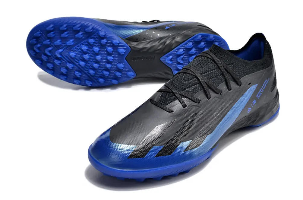 Adidas X Crazyfast.1 TF - Black/Royal Blue/Dark Grey